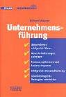 Cover of: Unternehmensführung.