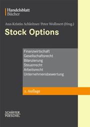 Cover of: Stock Options.