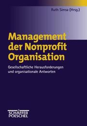 Cover of: Management der Nonprofit Organisation.