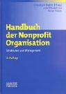 Cover of: Handbuch der Nonprofit Organisation. Strukturen und Management.