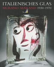 Cover of: Italienisches Glas 1930-1970