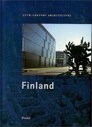 Cover of: 20Th-Century Architecture: Finland (20th-Century Architecture)