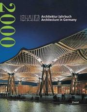 Cover of: Architektur Jahrbuch/Architecture in Germany 2000 (Dam Yearbook)