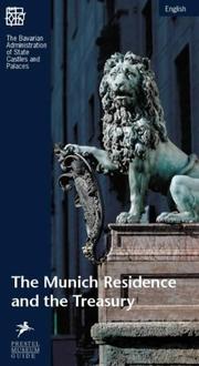 Cover of: Munich Residence and the Treasury (Prestel Museum Guides)