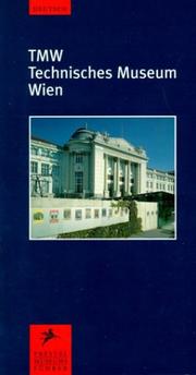 Cover of: TMW. Technisches Museum Wien.