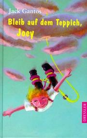 Cover of: Bleib auf dem Teppich, Joey.