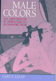 Cover of: Male Colors by Gary Leupp