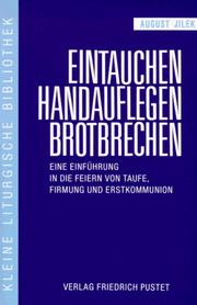 Cover of: Eintauchen, Handauflegen, Brotbrechen.