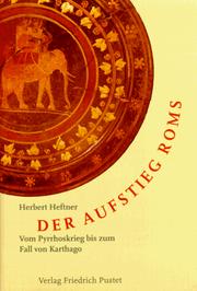 Cover of: Der Aufstieg Roms.
