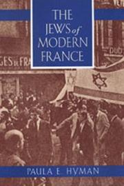 Cover of: The Jews of modern France