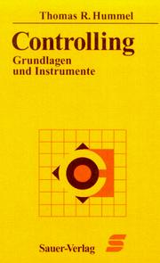 Cover of: Controlling. Grundlagen und Instrumente.