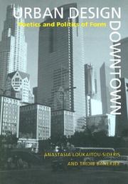 Cover of: Urban design downtown: poetics and politics of form