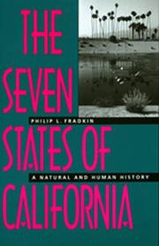 Cover of: The seven states of California: a natural and human history