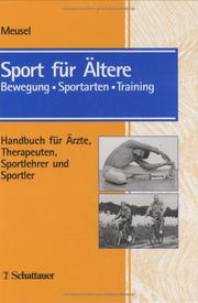 Cover of: Sport für Ältere. Bewegung, Sportarten, Training.