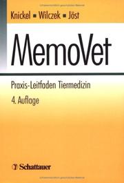 Cover of: MemoVet. Praxis- Leitfaden Tiermedizin.