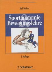 Cover of: Sportanatomie und Bewegungslehre.