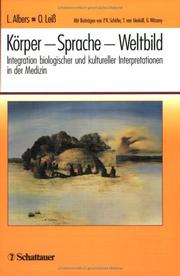 Cover of: Körper - Sprache - Weltbild.