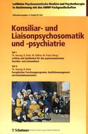 Cover of: Konsiliar- und Liaisondienst. Leitlinien und Quellentexte.