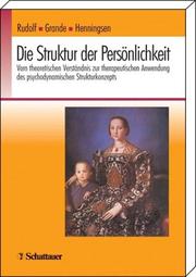 Cover of: Die Struktur der Persönlichkeit.