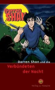 Cover of: Darren Shan 08 und die Verbündeten der Nacht.