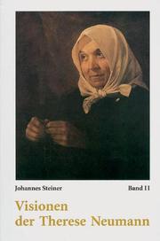 Cover of: Visionen der Therese Neumann II. by Johannes Steiner