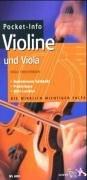 Cover of: Pocket-Info, Violine und Viola by Hugo Pinksterboer