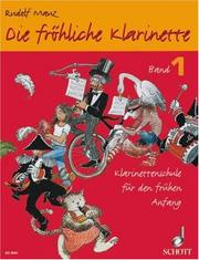 Cover of: Die Frohliche Klarinette Vol. 1 Book/CD: German Text