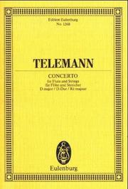 Cover of: Flute Concerto D Maj