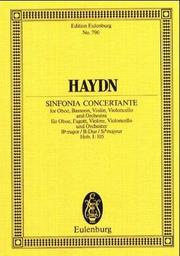 Cover of: Sinfonia Concertante in B-Flat Major (Hob. I: 105)