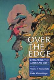 Cover of: Over the edge: remapping the American West