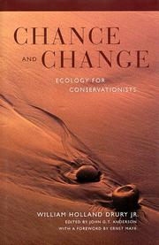 Cover of: Chance and change by W. H. Drury