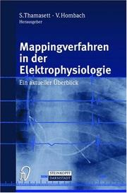 Cover of: Mappingverfahren in der Elektrophysiologie. Ein aktueller Überblick