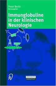 Cover of: Immunglobuline in der klinischen Neurologie