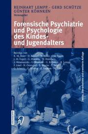 Cover of: Forensische Psychiatrie und Psychologie des Kindes- und Jugendalters
