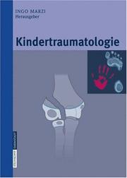 Kindertraumatologie by Ingo Marzi