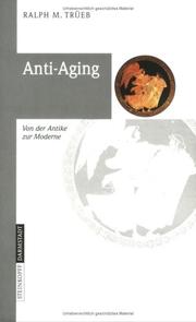 Cover of: Anti-Aging by Ralph M. Trüeb