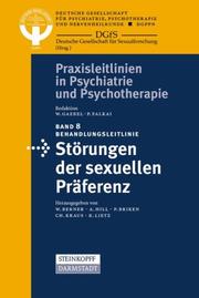 Cover of: Behandlungsleitlinie Störungen der sexuellen Präferenz (Praxisleitlinien in Psychiatrie und Psychotherapie)