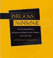 Cover of: Precious nonsense by Booth, Stephen., Stephen Booth