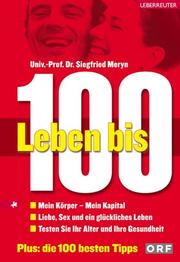 Cover of: Leben bis 100.