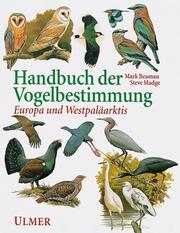 Cover of: Handbuch der Vogelbestimmung. Europa und Westpaläarktis.