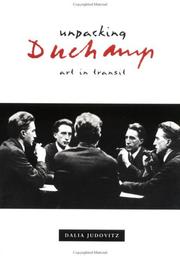 Cover of: Unpacking Duchamp by Dalia Judovitz