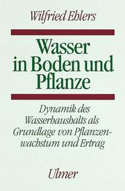 Cover of: Wasser in Boden und Pflanze.