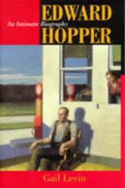 Cover of: Edward Hopper: an intimate biography