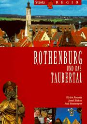 Cover of: Rothenburg und das Taubertal.