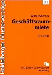 Cover of: Heidelberger Musterverträge, H.31, Geschäftsraummiete