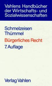 Cover of: Bürgerliches Recht.
