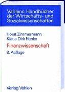 Cover of: Finanzwissenschaft.