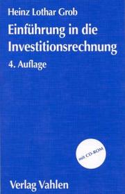 Cover of: Einführung in die Investitionsrechnung. Eine Fallstudiengeschichte.