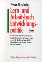 Cover of: Lern- und Arbeitsbuch Entwicklungspolitik.