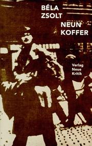 Cover of: Neun Koffer.